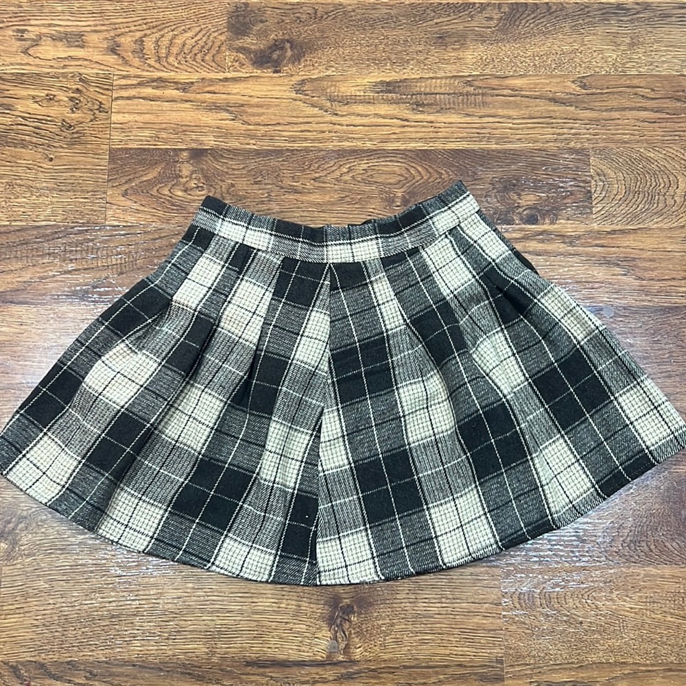 Plaid Mini Skirt
